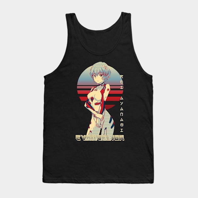 Rei Ayanami Tank Top by Retrostyle